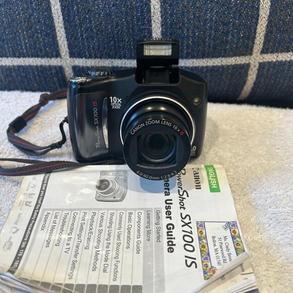 Canon PowerShot SX100 IS Digital Camera 8.0 MP TESTED WORKS! - Picture 3 of 9